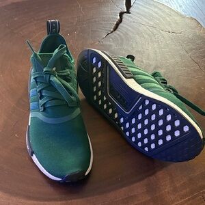 Adidas Forest Green Athletic Shoes